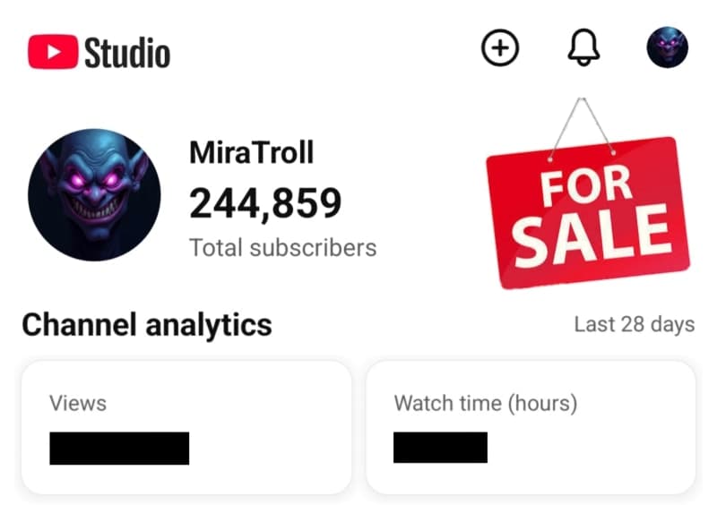 YouTube Channel (MiraTroll)